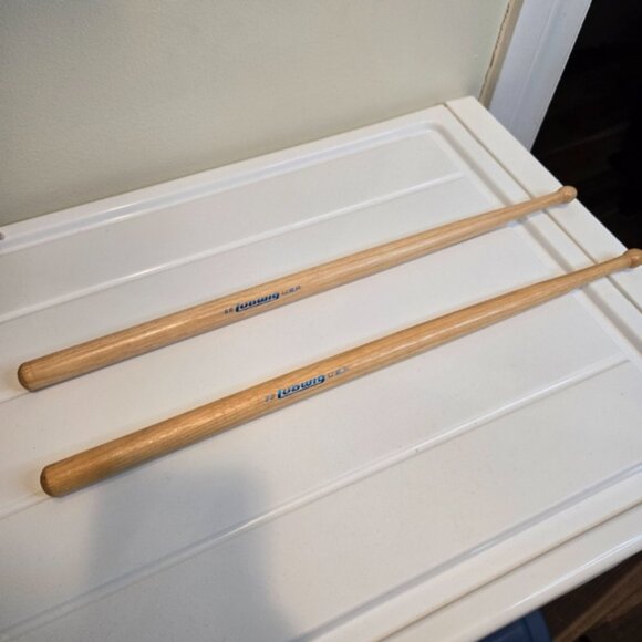 Ludwig Hickory Drumsticks 35 Made in USA - Picture 3 of 5